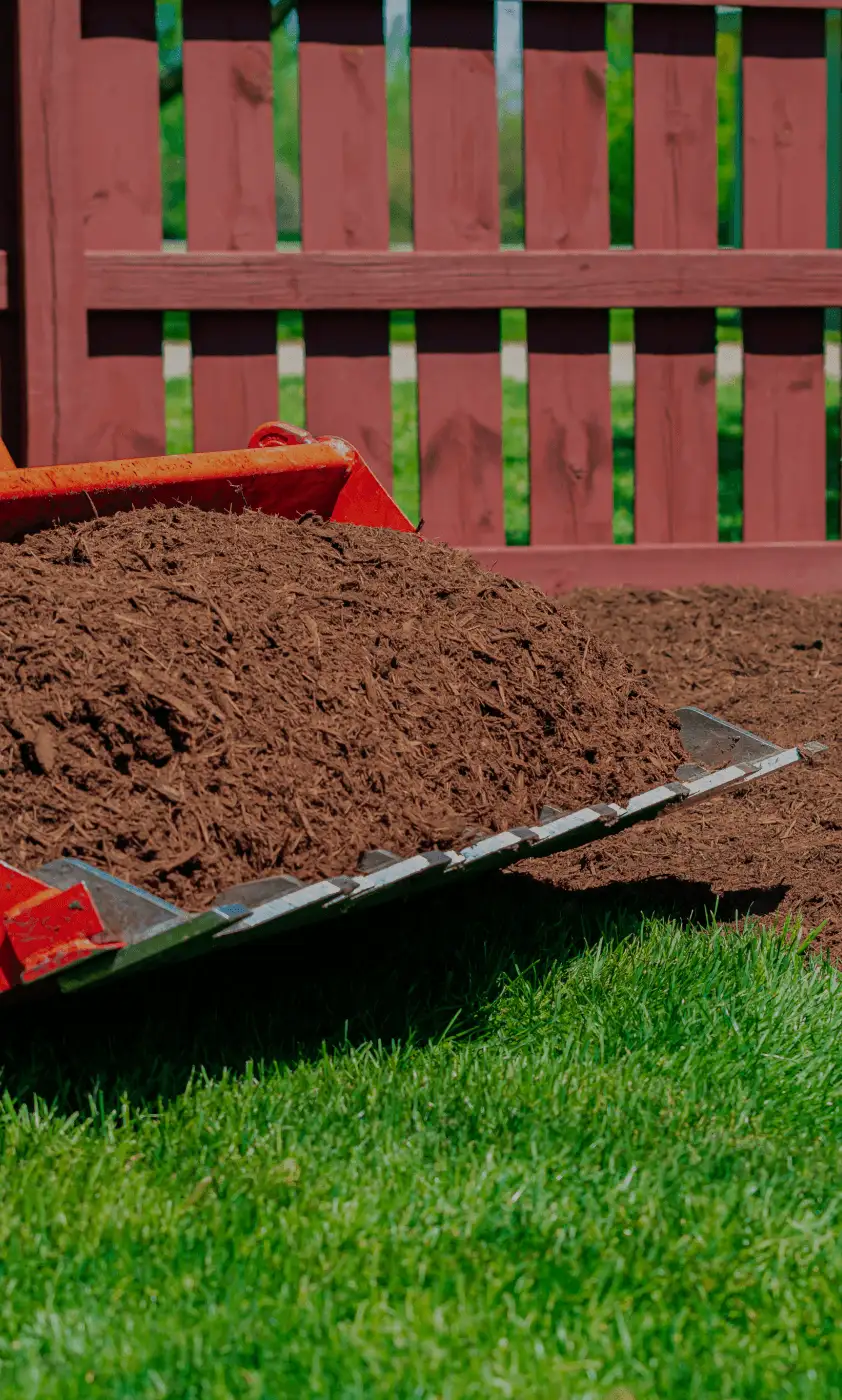 Professional mulching services in Dutchess County